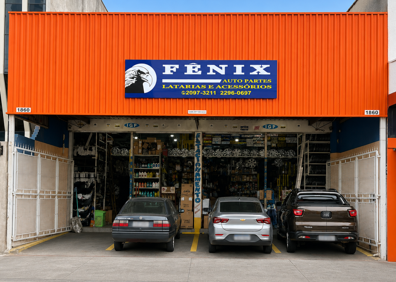 Fachada Fênix Auto Partes